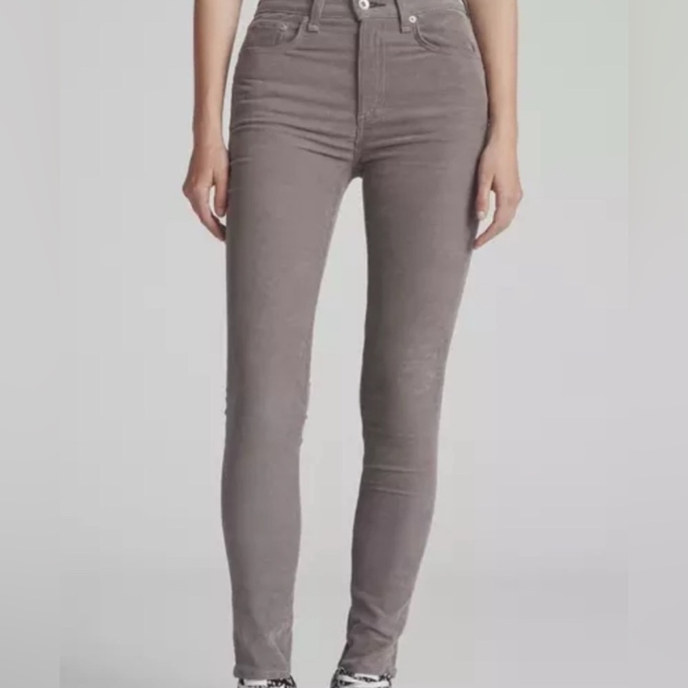 Rag & Bone high rise skinny corduroy pants, size 27